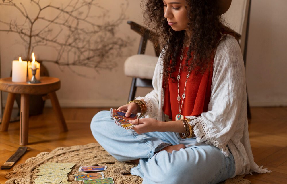 Combining Tarot and Meditation for Aura Cleansing