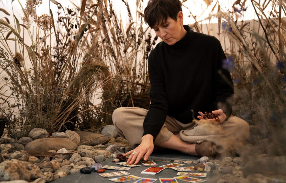 Shadow Work and Emotional Release Through Tarot