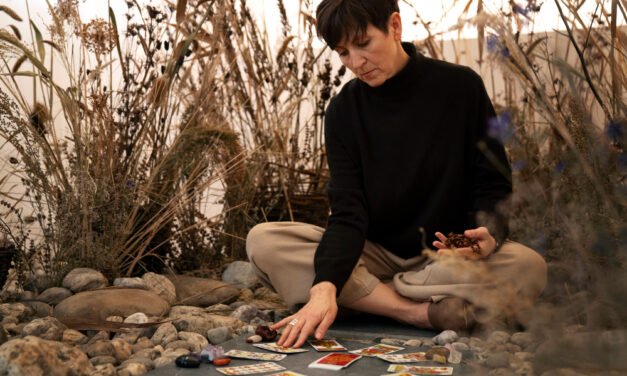 Shadow Work and Emotional Release Through Tarot