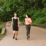 Walking 30 minutes every day in a park for better heart health